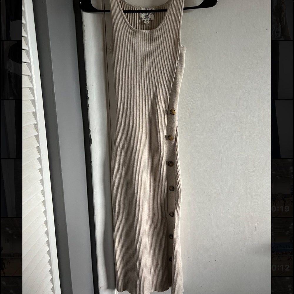 Beige Dress